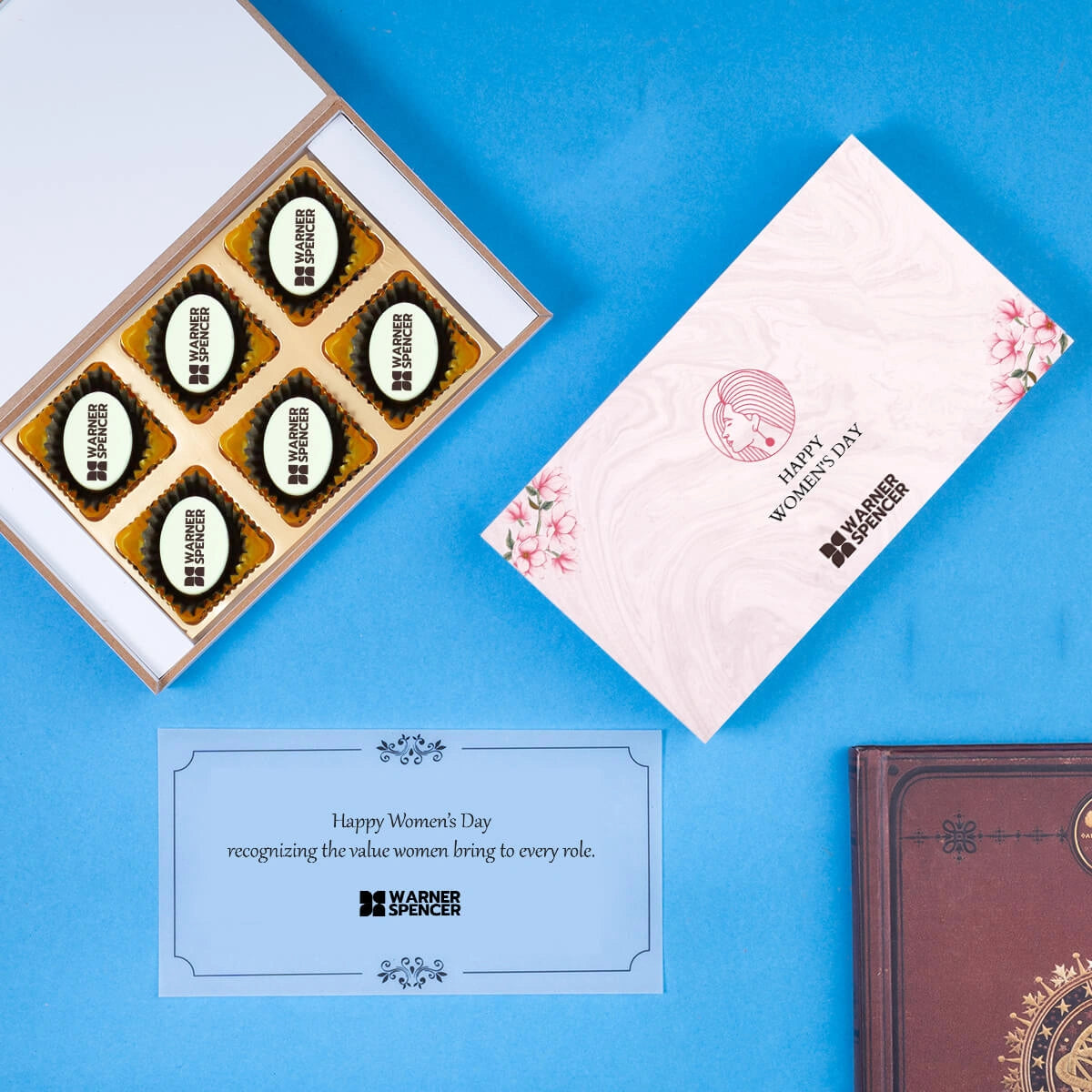 Packed Women’s Day chocolate gift boxes ready for delivery